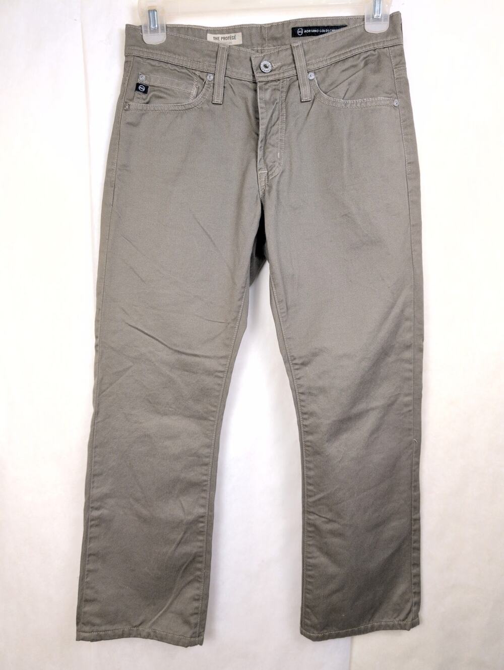 Adriano Goldschmied Protege grey straight leg pants Size 29x32 Preppy Casual